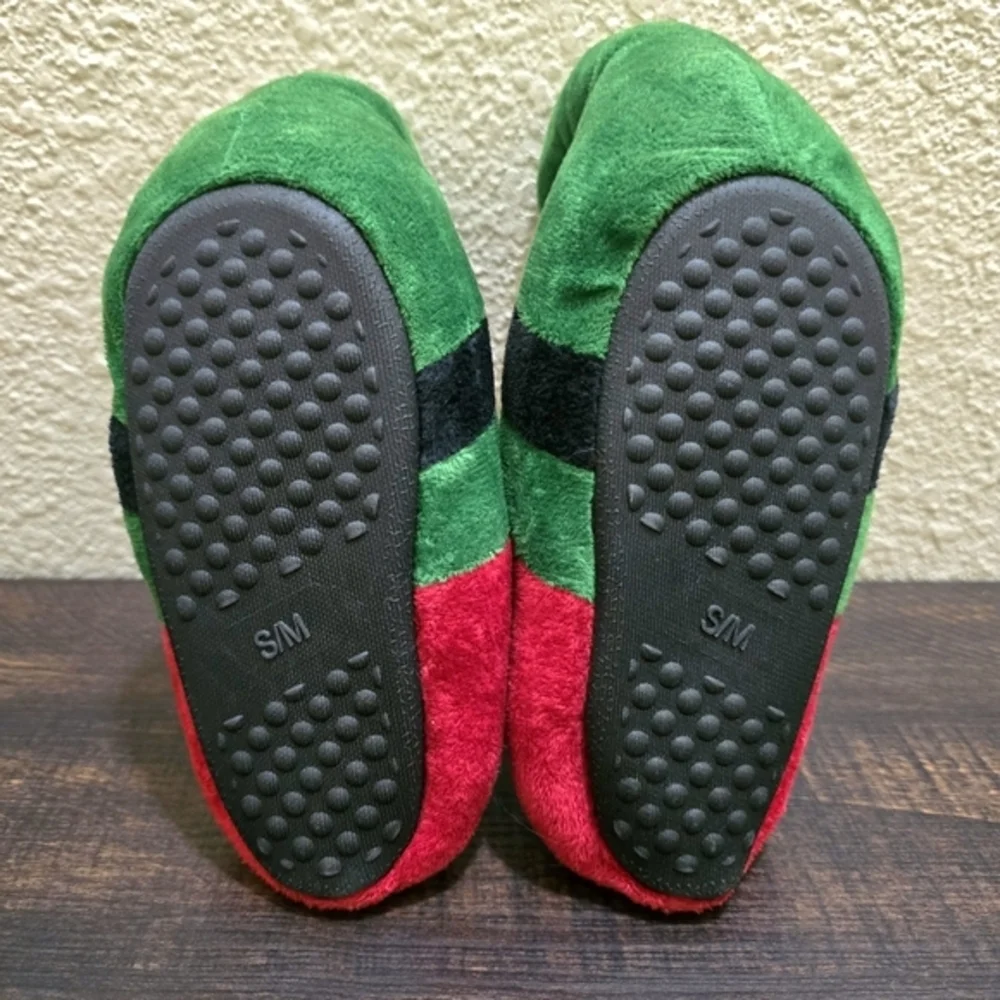 North Pole Trading Co. Kid's Toddler Elf Christmas‎ Slippers NWT Size S/M